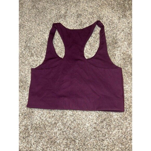 Girlfriend Collective Plum Compression High Rise Legging + Sports Bra Set XS - Picture 7 of 10